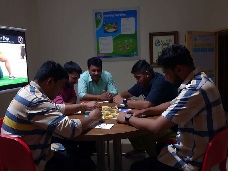 Traditional Indian Ludo board game