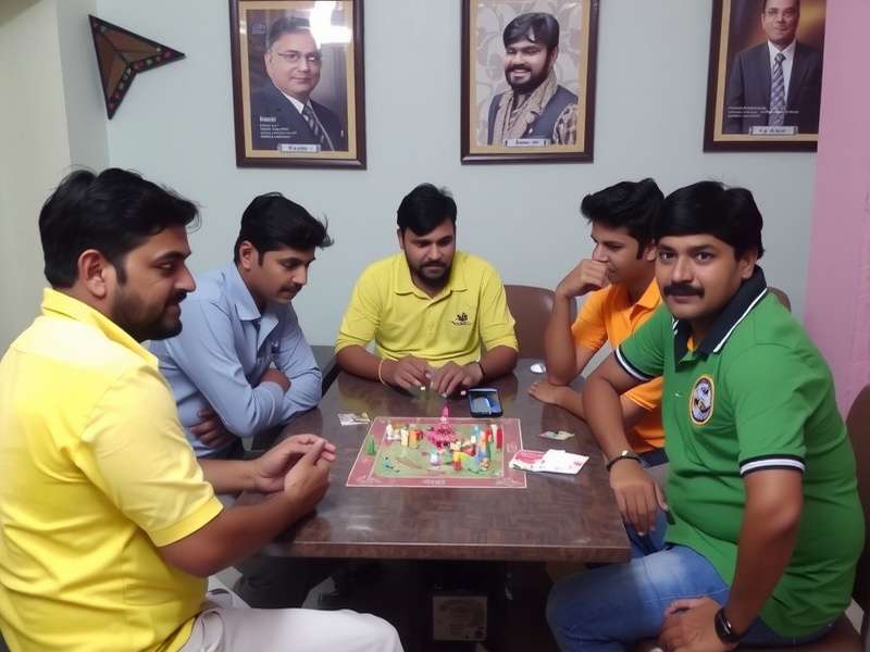 Wooden chess set with intricate carvings